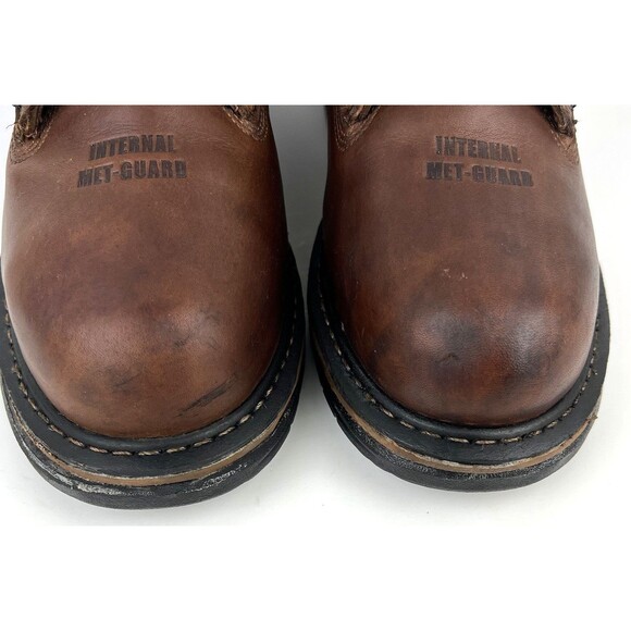 ROCKY Ironclad USA Made Steel Toe MET Guard Waterproof Boots RKK0362 Mens 9.5M - Picture 5 of 13